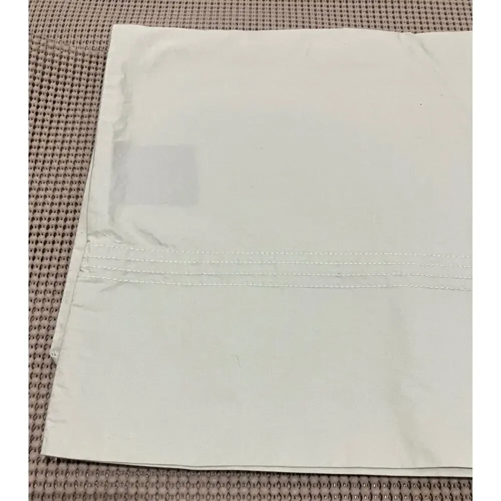 Ralph Lauren King Size Pillowcase 100% Cotton Green Bedding Home